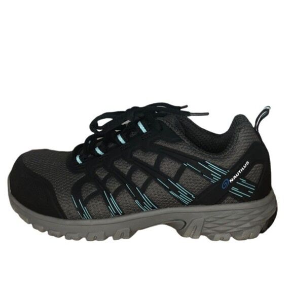 Nautilus Stratus N1951 Composite Toe Work Shoes, Women's Size 6.5 B, Black - Picture 5 of 12